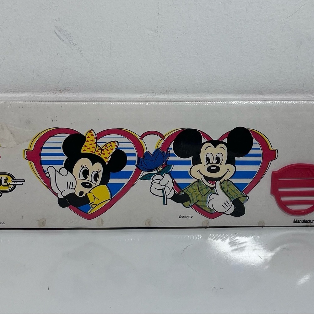 NIP Vintage Disney Mickey‎ & Minnie Mouse Auto Shade Classics 1988 Car Sun Visor